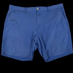 johnnie-O Classic Blue Flat Front Shorts, size 40